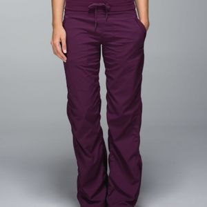 Lululemon dance studio pants ii 8 unlined